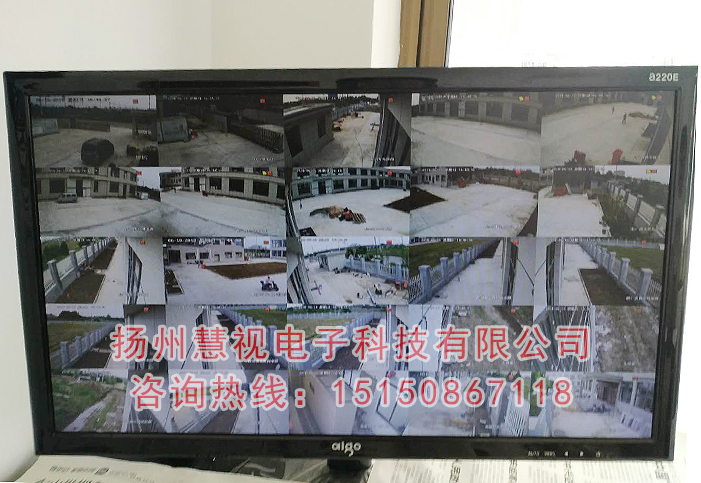 [揚州監控]-揚州林天旅游用品廠新廠區一期監控系統
